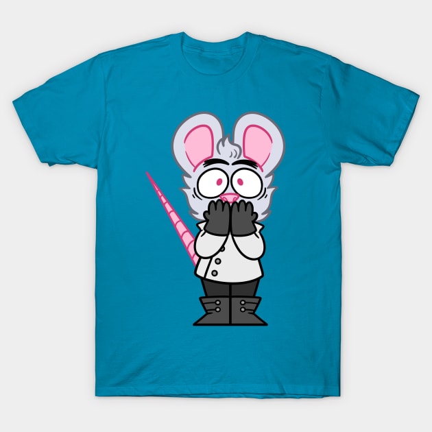 Dr Catnip Scared T-Shirt by Get A Klu Comics